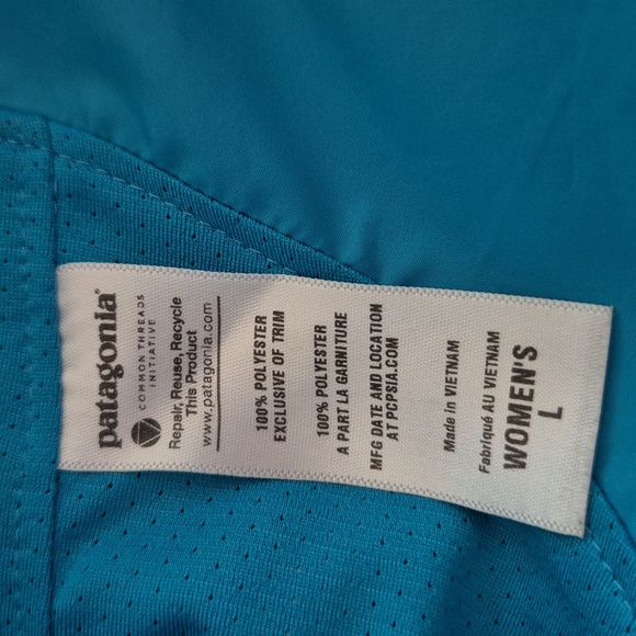 Patagonia Blue Hooded Jacket - Picture 6 of 7